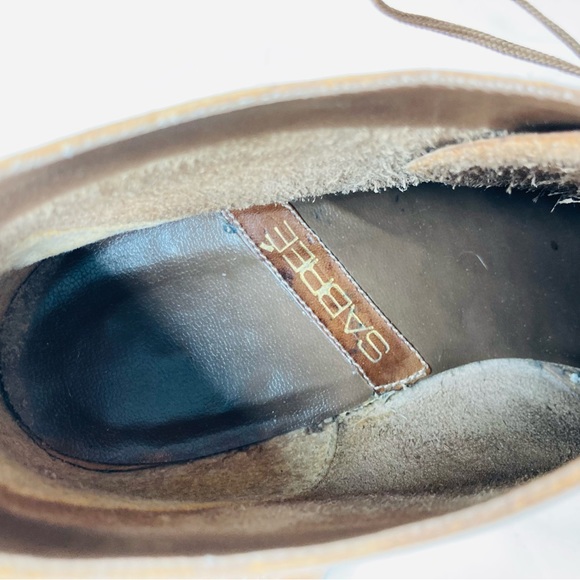 Vintage Sabree Lace Up Leather Booties - Picture 10 of 14